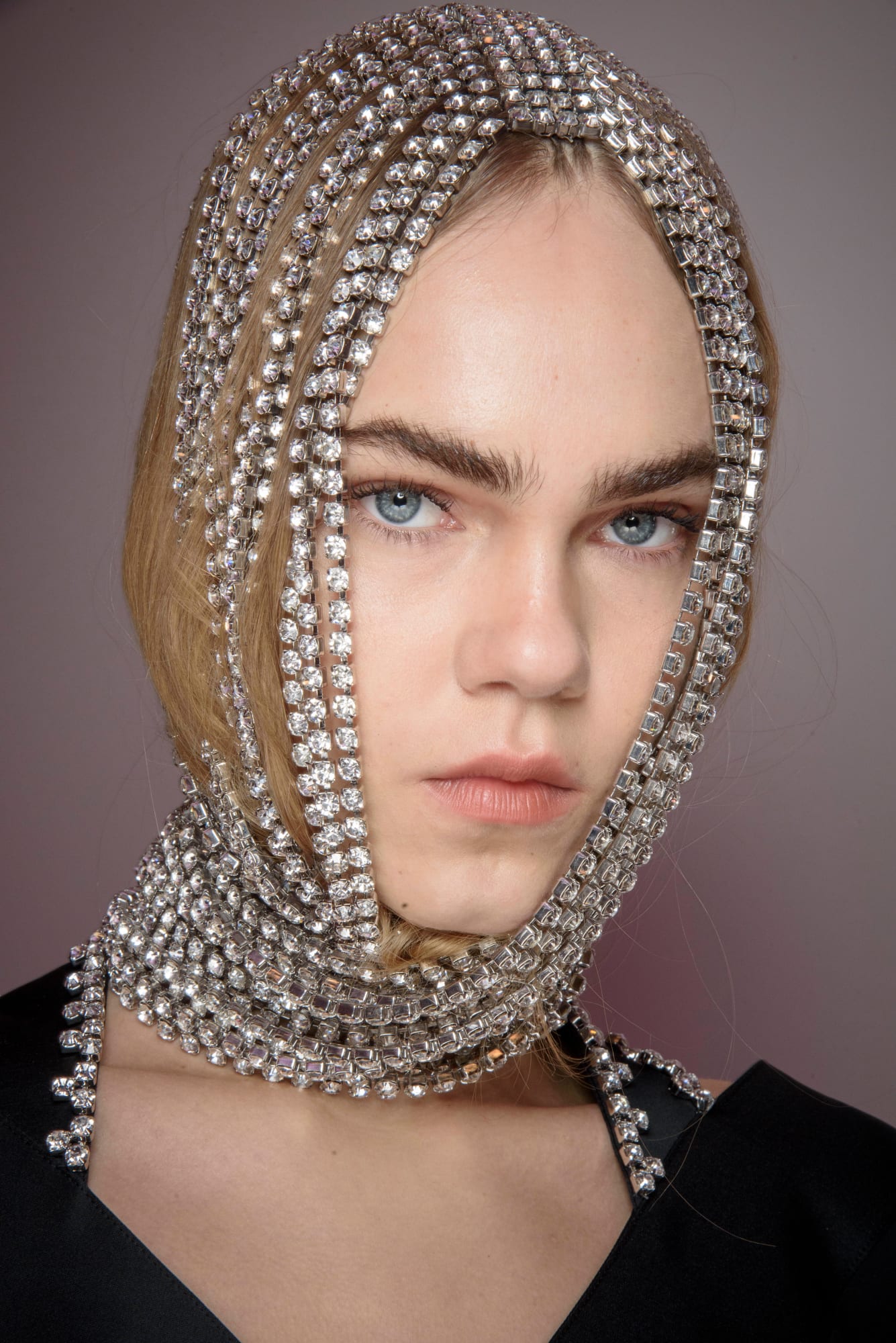 new york fashion week beauty looks pearls trend