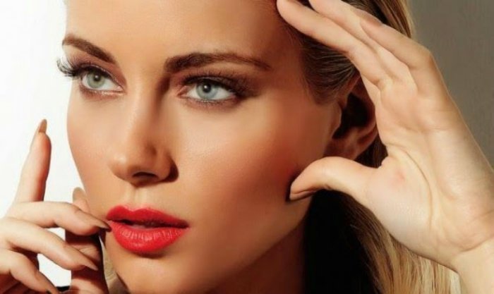 beauty, tips, red lips