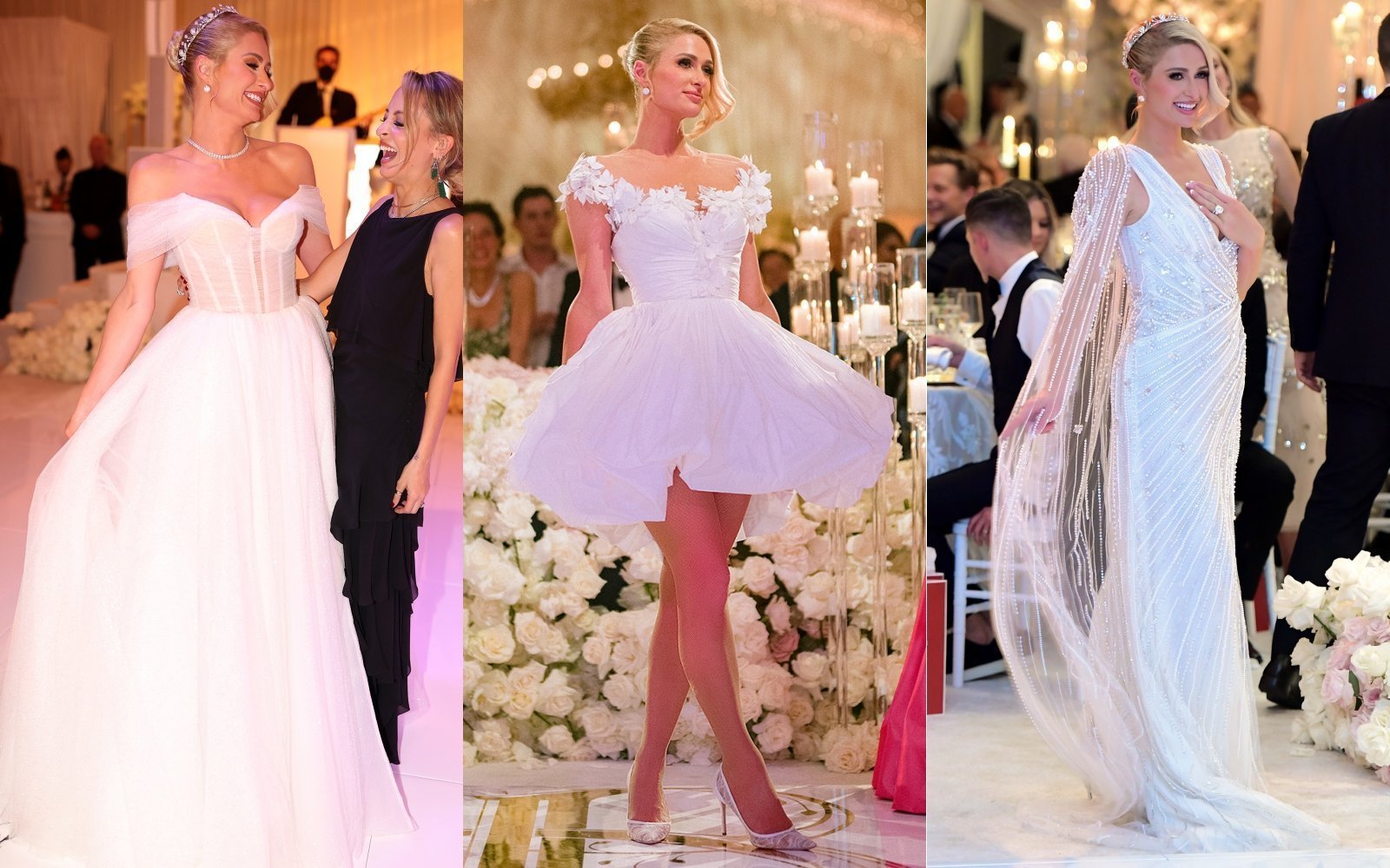 Paris Hilton wedding dresses