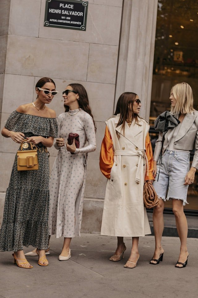Paris Haute Couture street fashion 2020