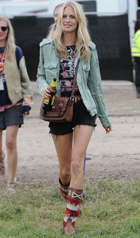 Poppy Delevingne festival looks