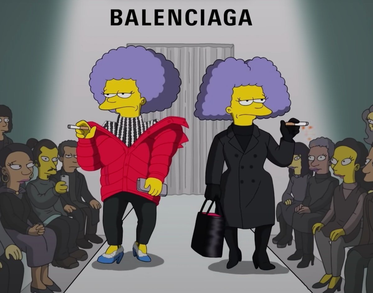 Balenciaga Simpsons