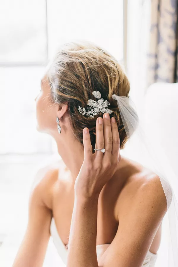 bridal hair updo