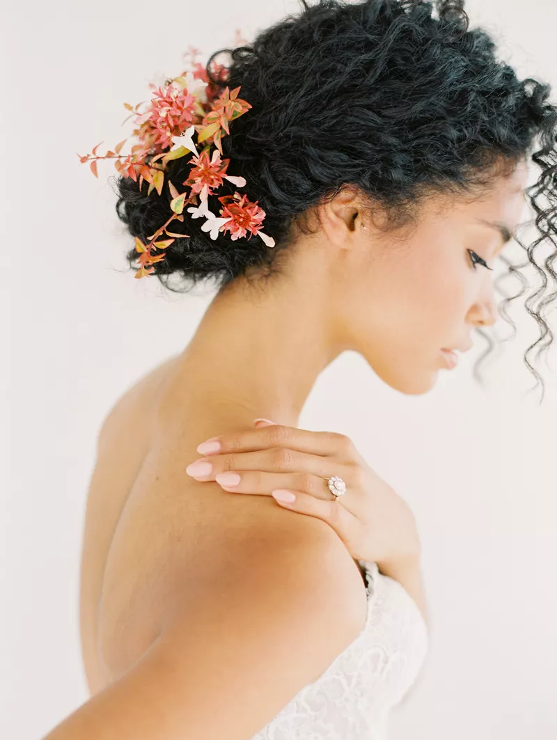 bridal hair inspo