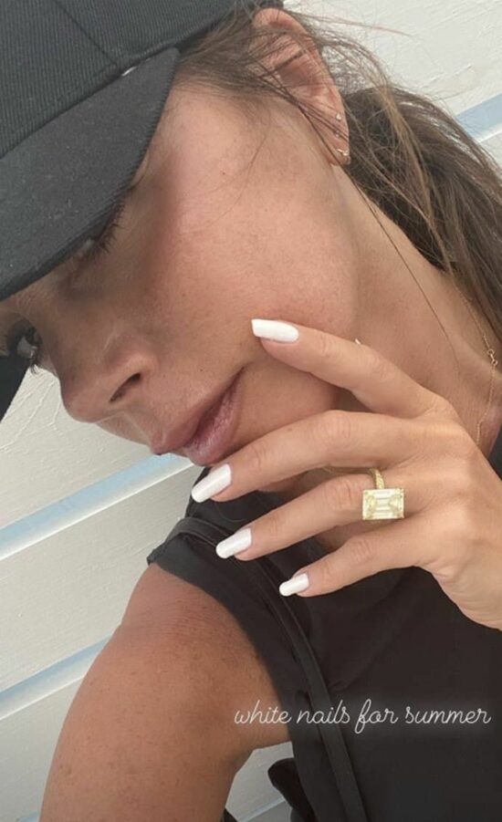 Victoria Beckham nails
