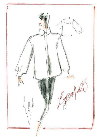 Karl Lagerfeld The white shirt project